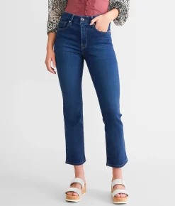 GOOD AMERICAN Good Legs High Rise Straight Stretch Jean Blue 004 Online