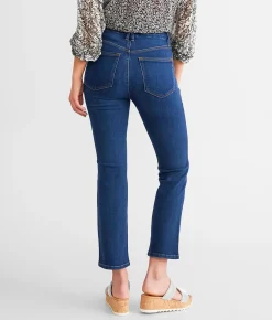 GOOD AMERICAN Good Legs High Rise Straight Stretch Jean Blue 004 Online