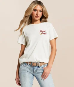 Tops | Wrangler® Good Luck T-Shirt Egret Heather