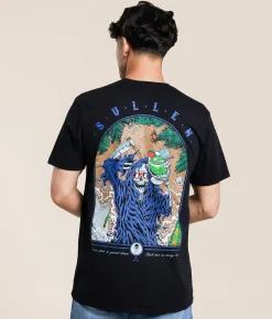 Sullen Good Times T-Shirt Jet Black Discount