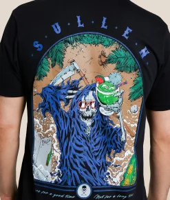 Sullen Good Times T-Shirt Jet Black Discount