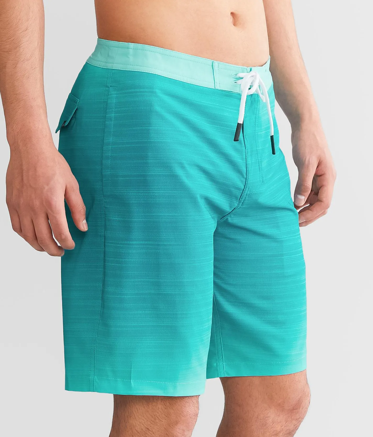 Veece Gradient Magic Print Stretch Boardshort Teal