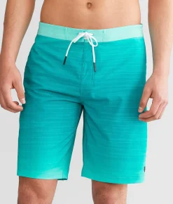 Veece Gradient Magic Print Stretch Boardshort Teal