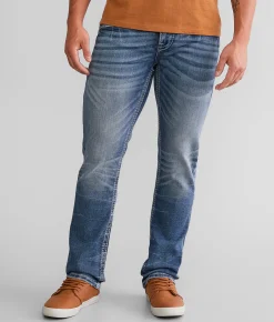 Rock Revival Grady Alternative Straight Stretch Jean Grady 200 New