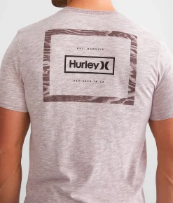 Hurley Grain T-Shirt Roan Rouge Online
