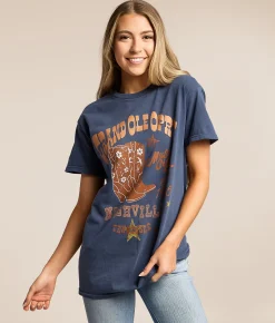 Tops | Cactus & Pearl Grand Ole Opry Nashville T-Shirt Navy