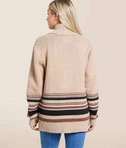 Tops | Wrangler® Grandpa Western Cardigan Sweater Brown