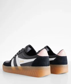 Shoes|Activewear | Gola® Grandslam Elite Leather Sneaker White Light Caramel