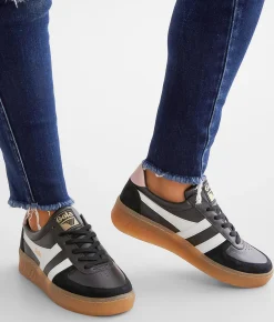 Shoes|Activewear | Gola® Grandslam Elite Leather Sneaker White Light Caramel