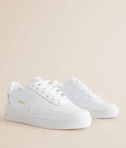 Shoes | Gola® Grandslam Leather Sneaker White White