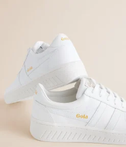 Shoes | Gola® Grandslam Leather Sneaker White White