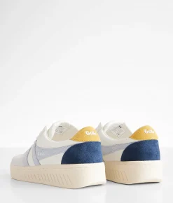 Gola® Grandslam Trident Sneaker White Sun Foxglove Discount