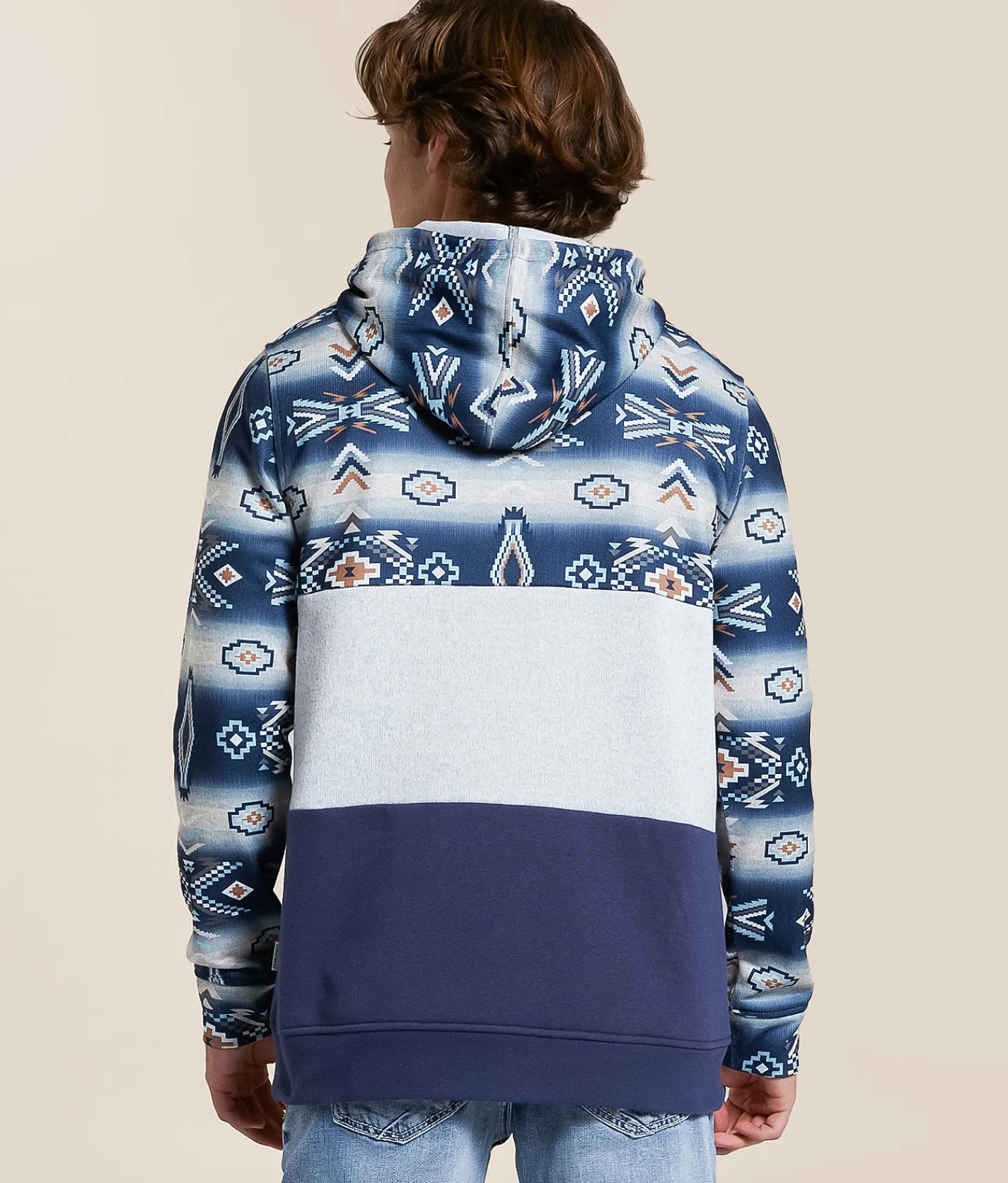 Tops | Departwest Grand Valley Hooded Sweatshirt Navy