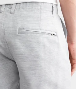 Bottoms|Shorts | BKE Grant Hybrid Stretch Walkshort Light Grey