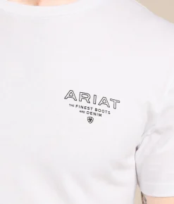 Ariat Grassroots Flag T-Shirt White