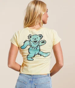 Life Clothing Grateful Dead Band T-Shirt Mellow Yellow