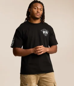 Tops|Graphic T-Shirts | Rock Revival Griffin T-Shirt Black Dust