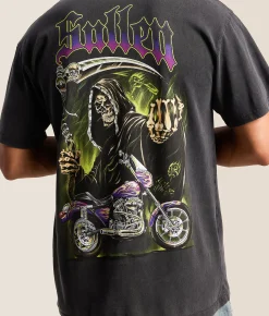 Sullen Grim Highway T-Shirt Vtg Black Light Mineral W New