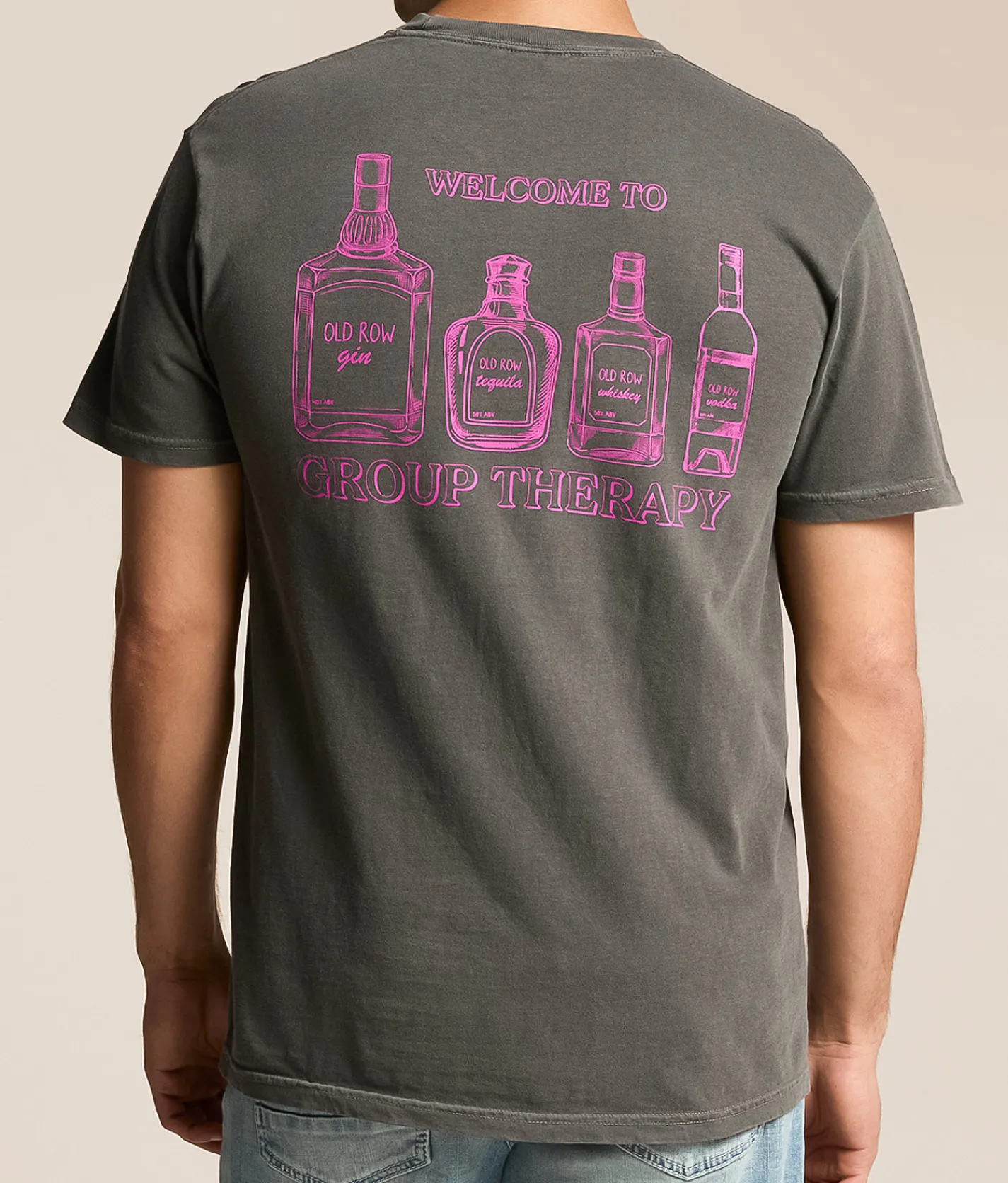 Tops|Graphic T-Shirts | Old Row Group Therapy T-Shirt Pepper