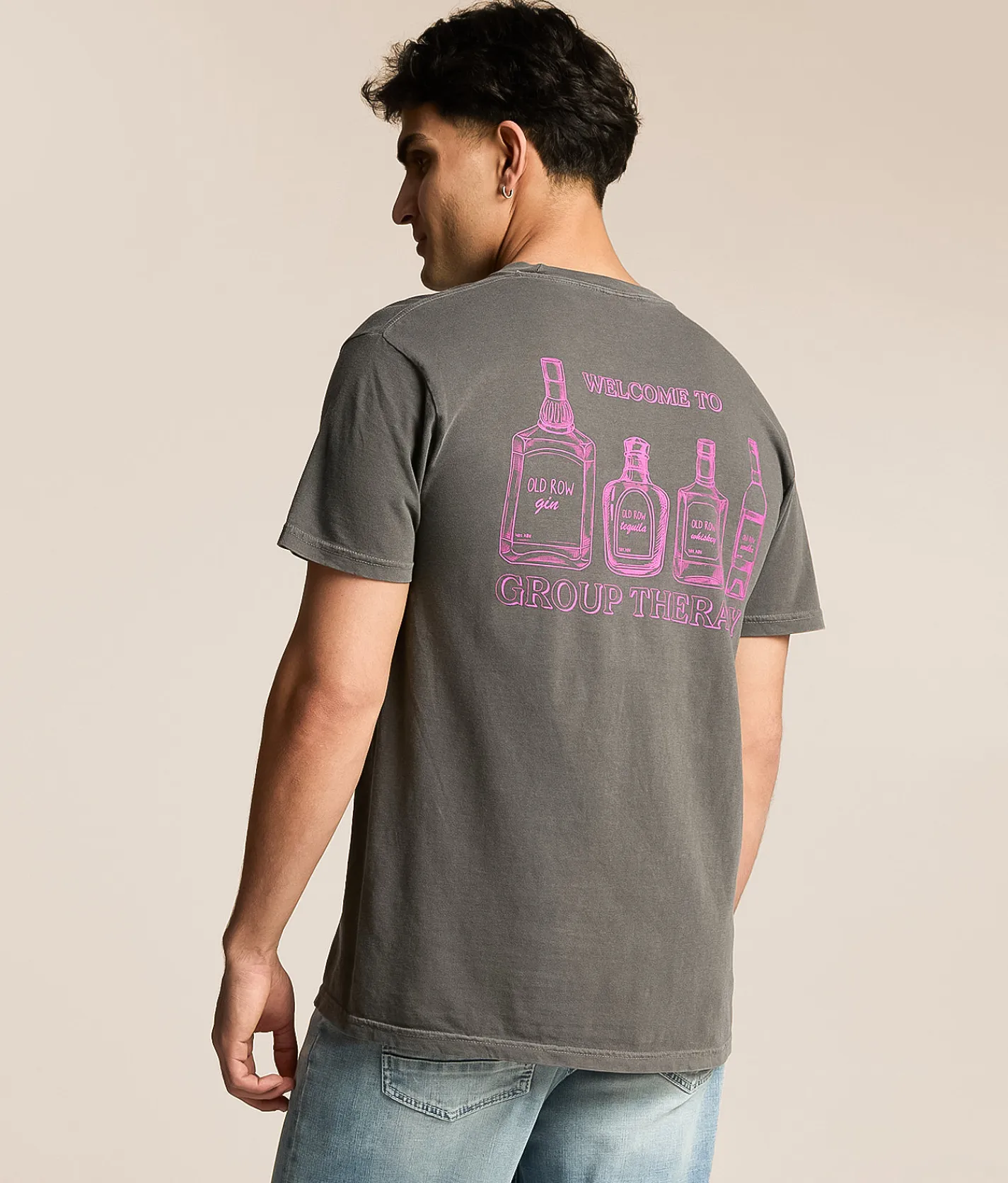 Tops|Graphic T-Shirts | Old Row Group Therapy T-Shirt Pepper