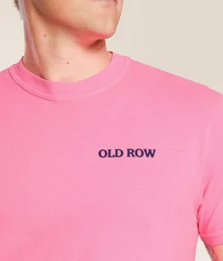 Tops|Graphic T-Shirts | Old Row Group Therapy T-Shirt Neon Pink