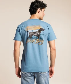 Local Boy Outfitters GSP Sunset T-Shirt Slate Online