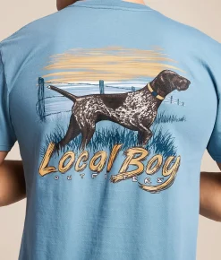 Local Boy Outfitters GSP Sunset T-Shirt Slate Online