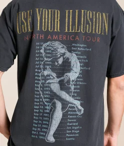 Goodie Two Sleeves Guns N' Roses Band T-Shirt Black Online
