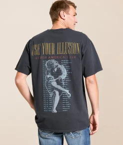 Tops | Goodie Two Sleeves Guns N' Roses Band T-Shirt Black