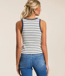 Z Supply Hadley Striped Tank Top Supernova Online