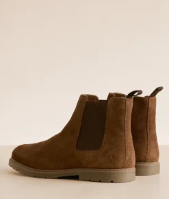 Shoes | Outpost Makers Haiden Leather Chelsea Boot Chestnut