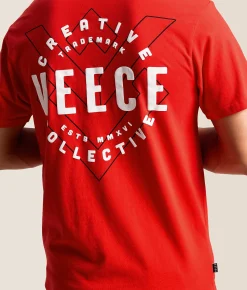 Tops|Graphic T-Shirts | Veece Hairline T-Shirt Hibiscus