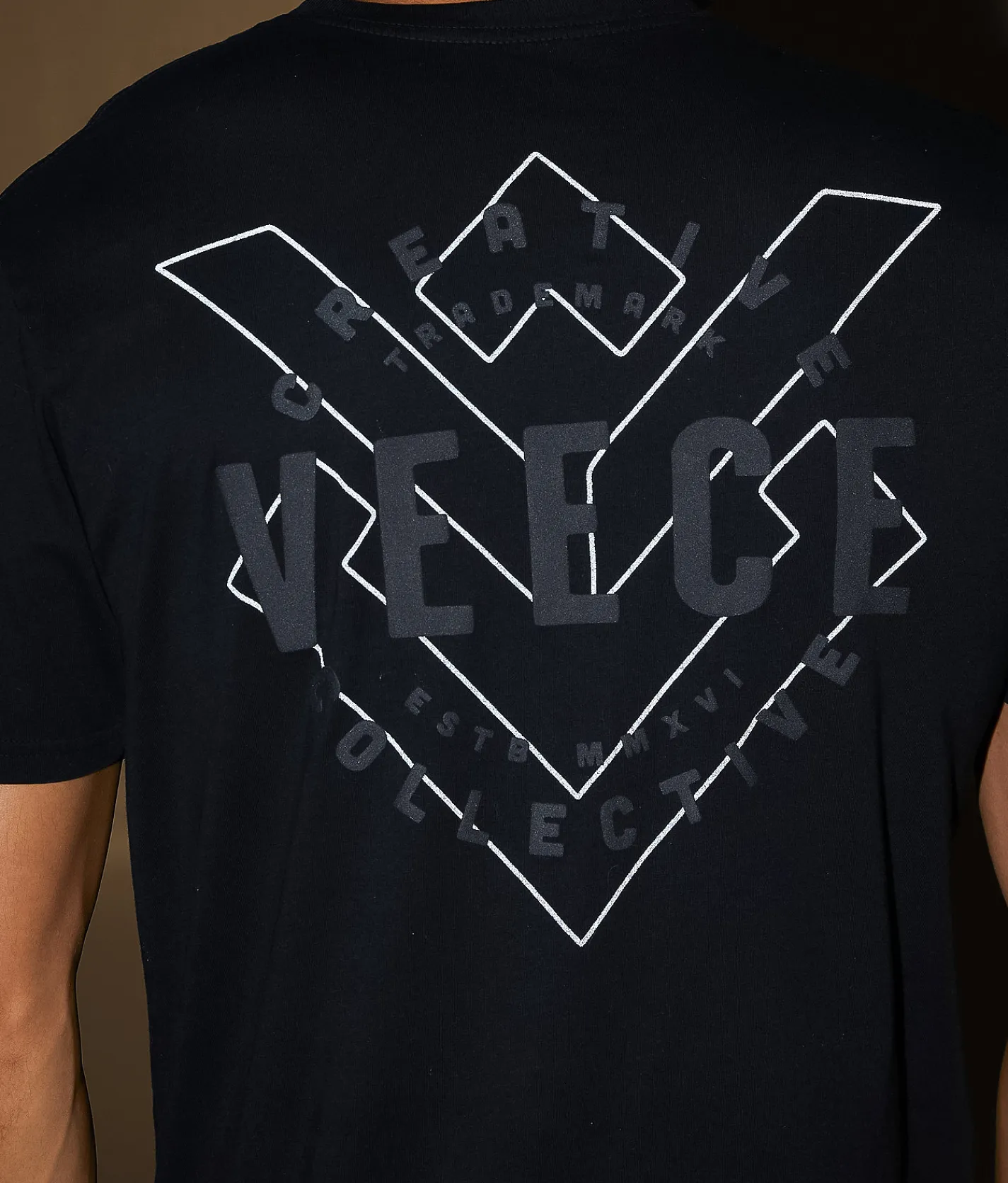 Veece Hairline T-Shirt Black Hot