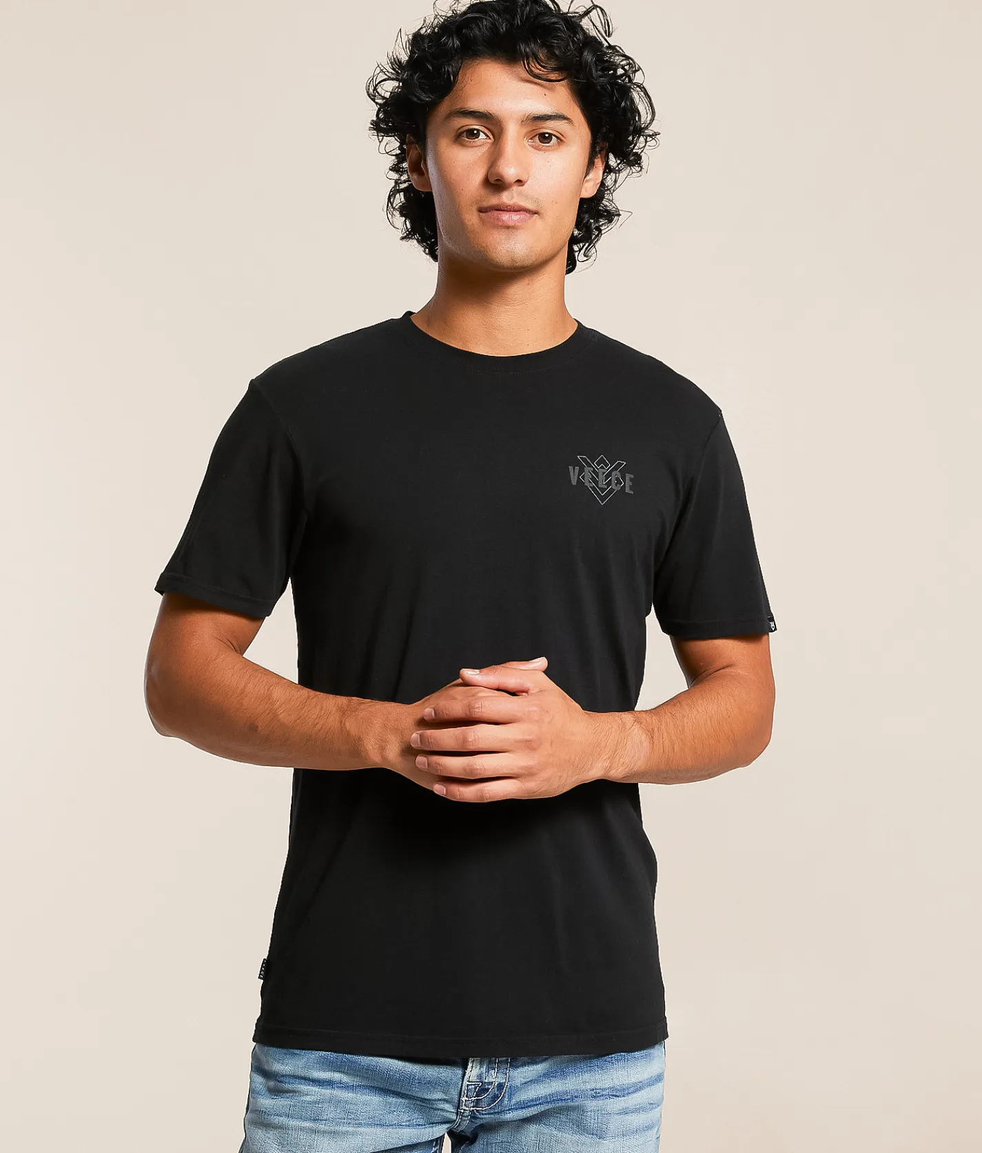 Veece Hairline T-Shirt Black Hot