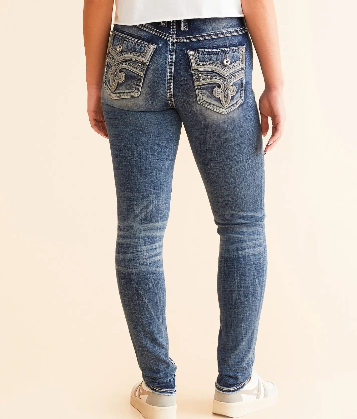 Rock Revival Haley Curvy High Rise Skinny Stretch Jean Haley HS202 Online