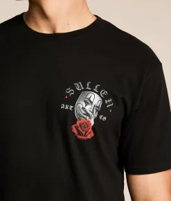 Tops|Graphic T-Shirts | Sullen Half Truths T-Shirt Jet Black