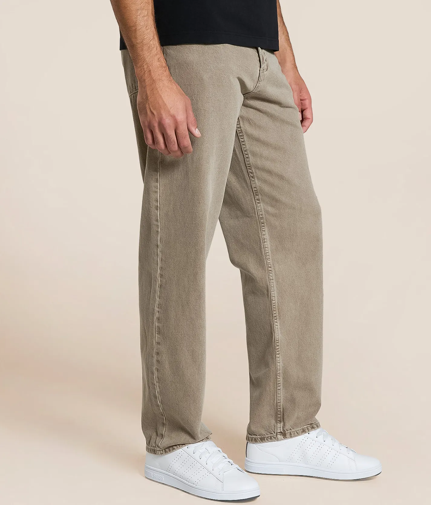 Redefined Rebel Hamilton Loose Straight Jean Vintage Khaki New