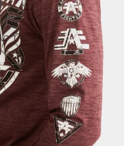 Graphic T-Shirts | American Fighter Hancock T-Shirt Fudge Rose Taupe