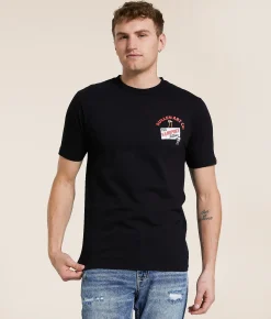 Sullen Hand Poke T-Shirt Jet Black