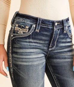 Jeans|Bottoms | Rock Revival Haniel Easy Tailored Boot Stretch Jean Haniel TE200