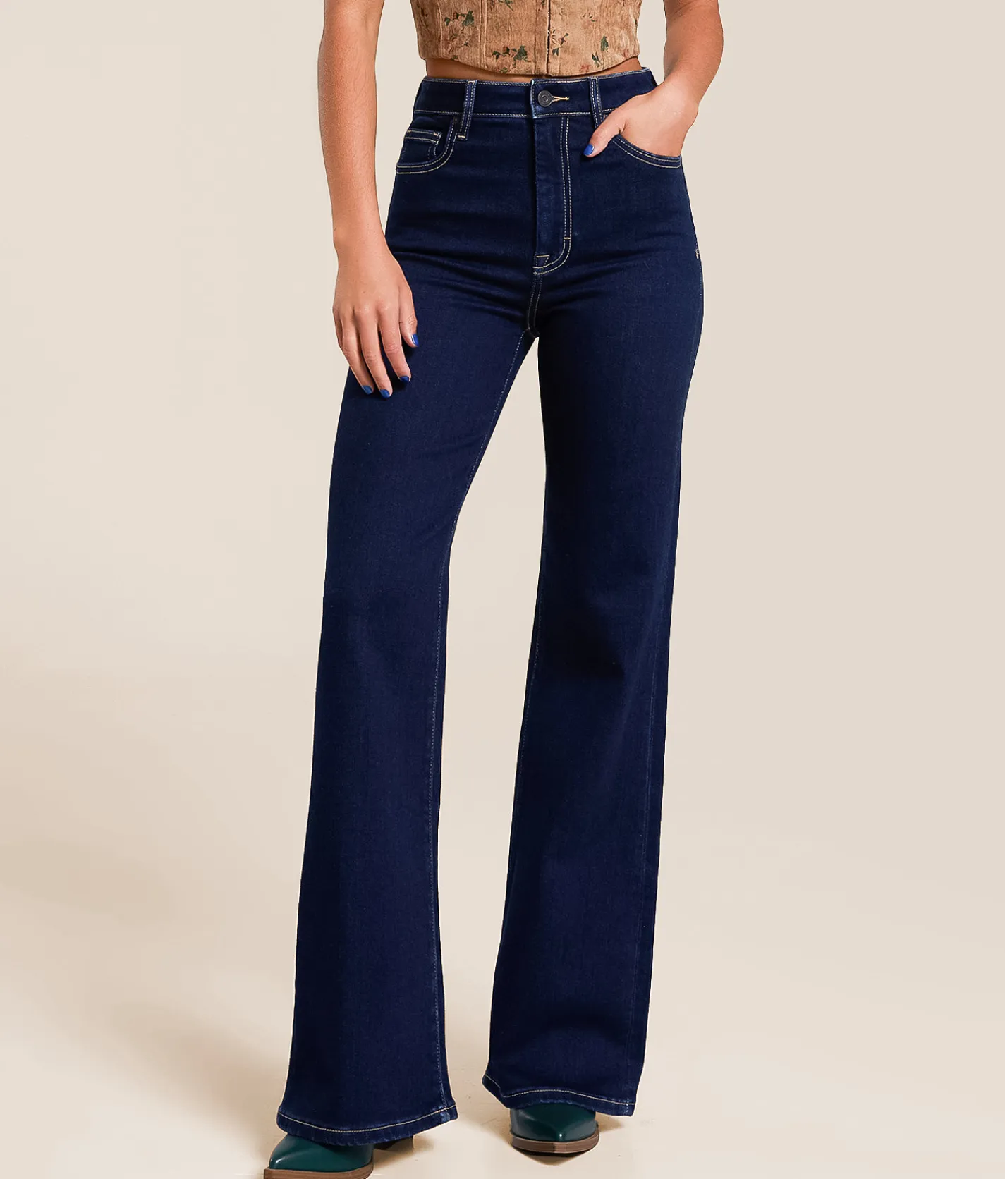 Jeans|Bottoms | HIDDEN Happi Comfort Flare Stretch Jean Topanga