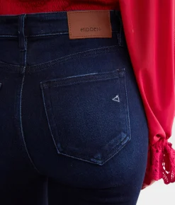 Jeans|Bottoms | HIDDEN Happi Cropped Flare Stretch Jean Rinse