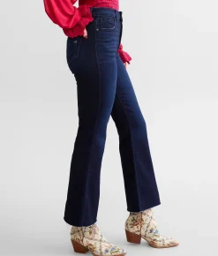 Jeans|Bottoms | HIDDEN Happi Cropped Flare Stretch Jean Rinse