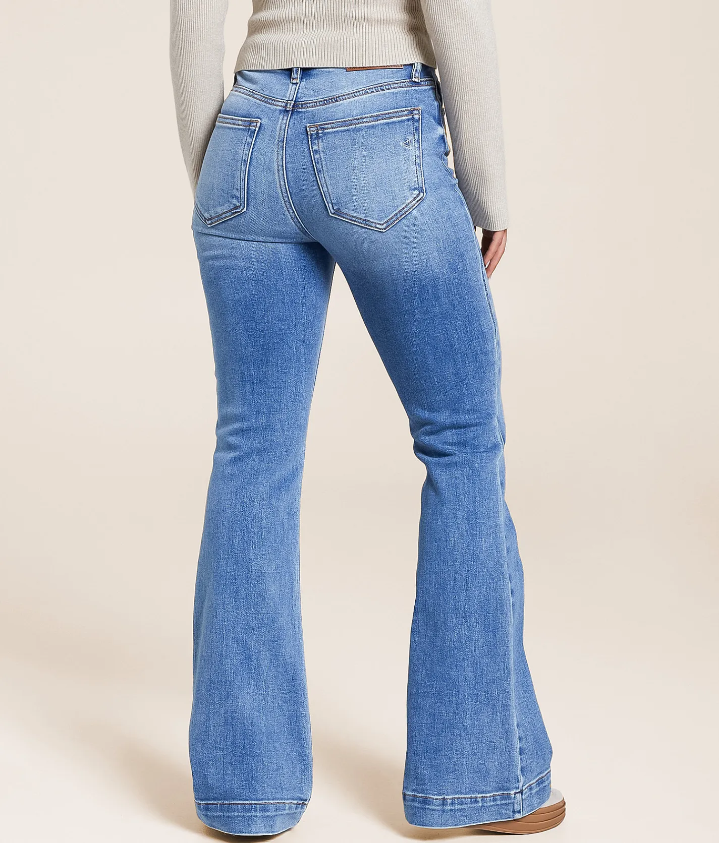 Jeans|Bottoms | HIDDEN Happi Flare Stretch Jean Dark