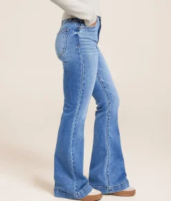 Jeans|Bottoms | HIDDEN Happi Flare Stretch Jean Dark