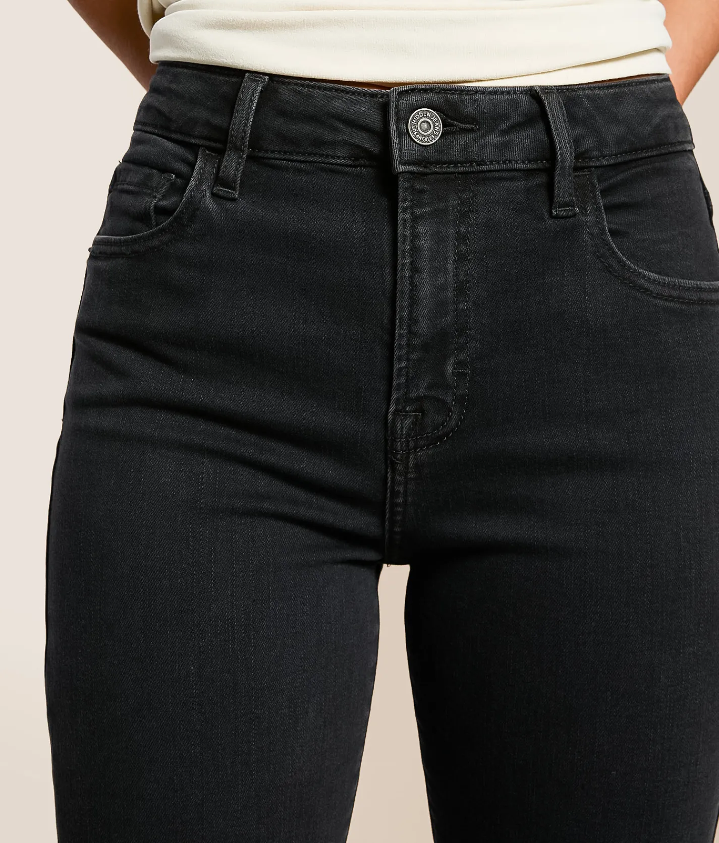 HIDDEN Happi Flare Stretch Jean Black Discount