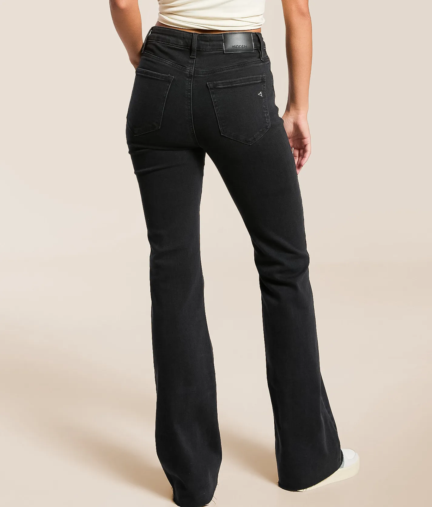HIDDEN Happi Flare Stretch Jean Black Discount