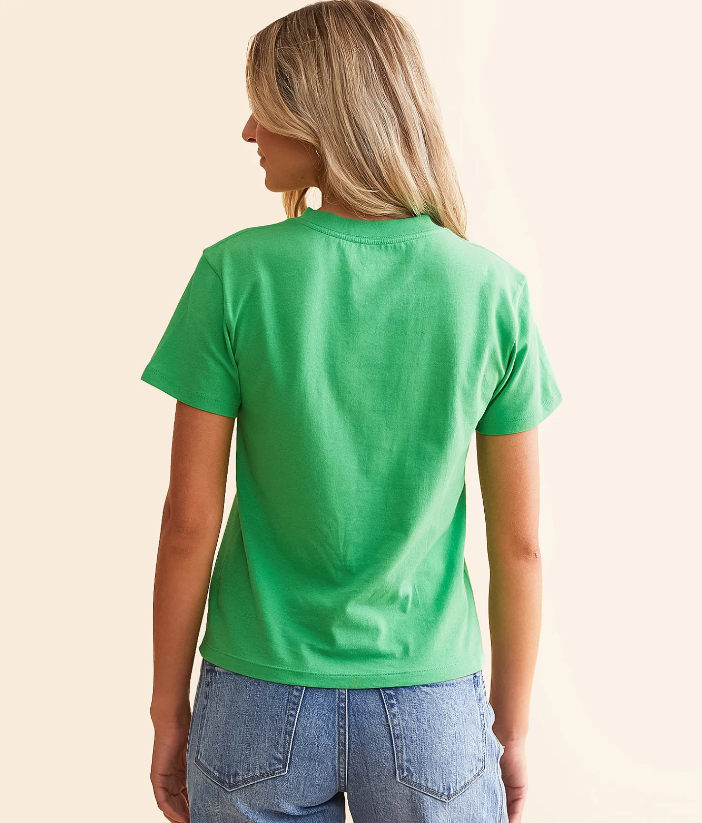 Tops | Desert Dreamer Happy Hour Baby T-Shirt Kelly Green