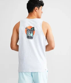Activewear | Hurley Happy Hours Tank Top White Wolf Grey