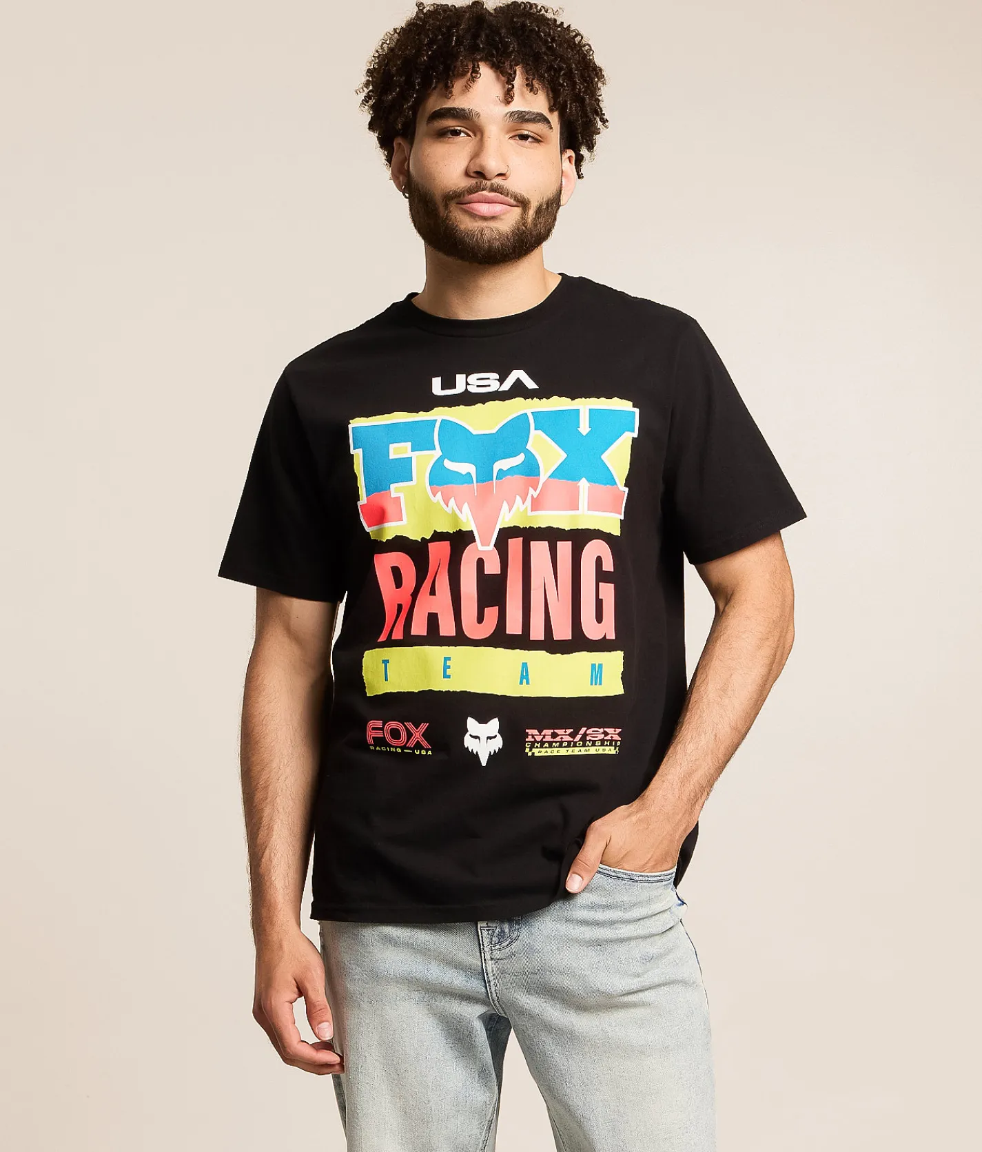 Fox Hardcore 195 Original T-Shirt Black Clearance